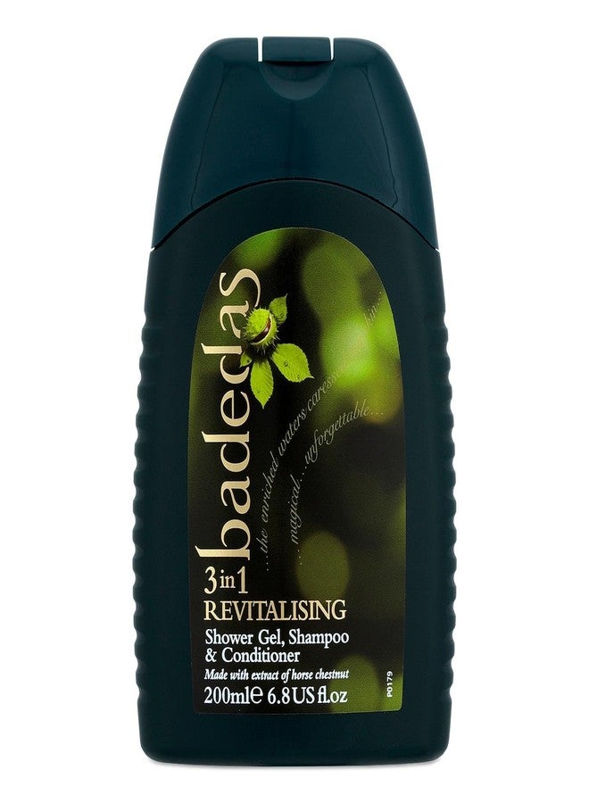 Badedas Revitalising Shower Gel, Shampoo & Conditioner 200ml (PACK OF 2) - Image 1